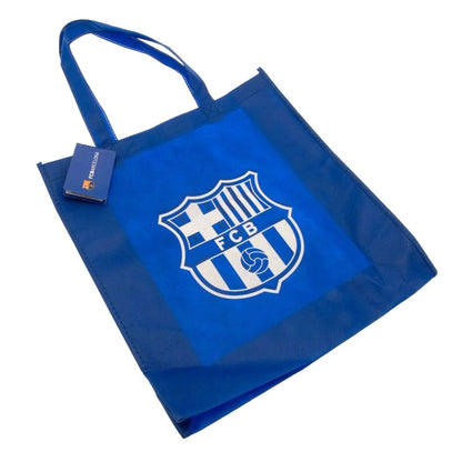 barcelona fc reusable tote bag