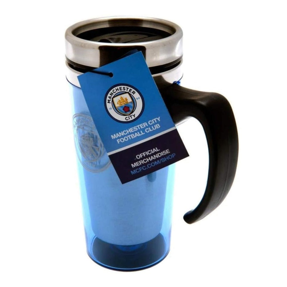 manchester city fc handle travel mug