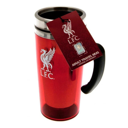 liverpool fc handle travel mug