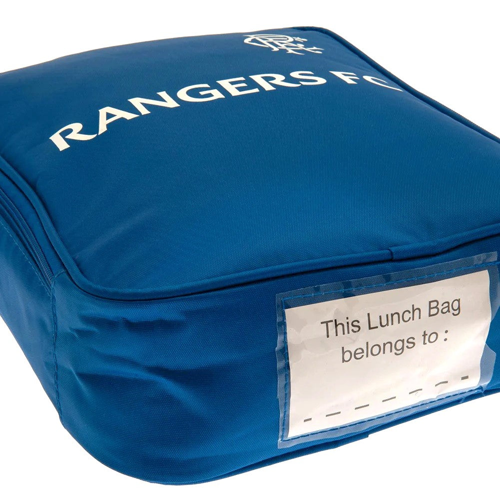 rangers fc kit lunch bag