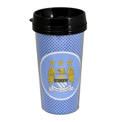 manchester city fc bullseye travel mug