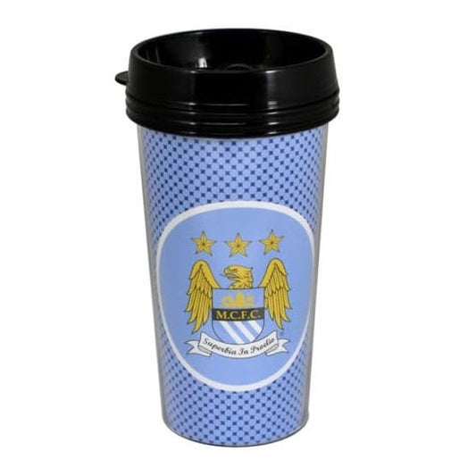 manchester city fc bullseye travel mug