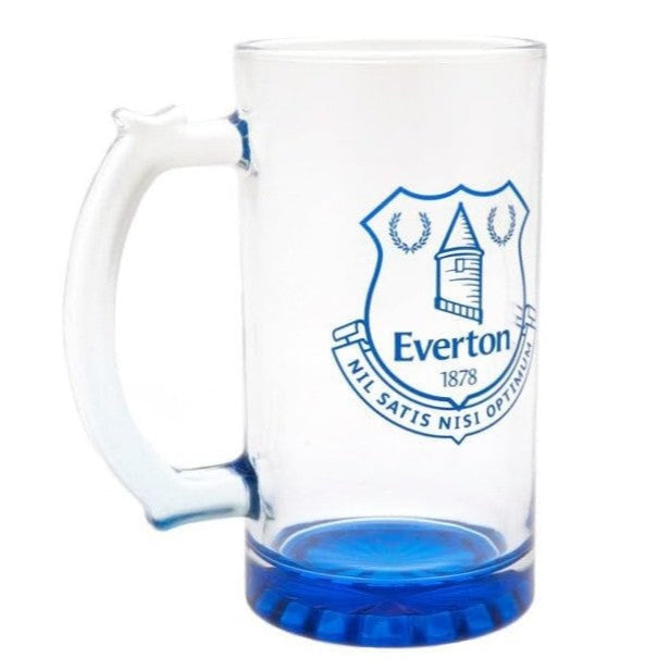 everton fc stein pint glass tankard