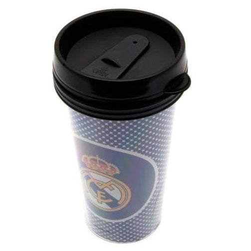 real madrid bullseye travel mug
