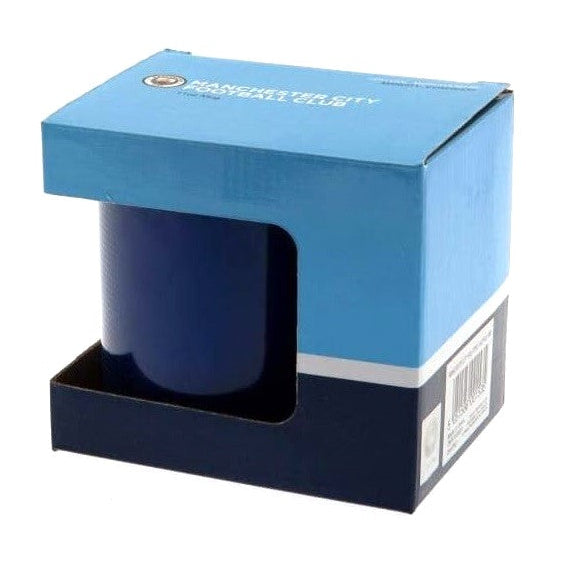 manchester city fc halftone mug