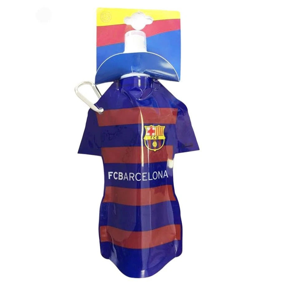 barcelona fc flat water bottle