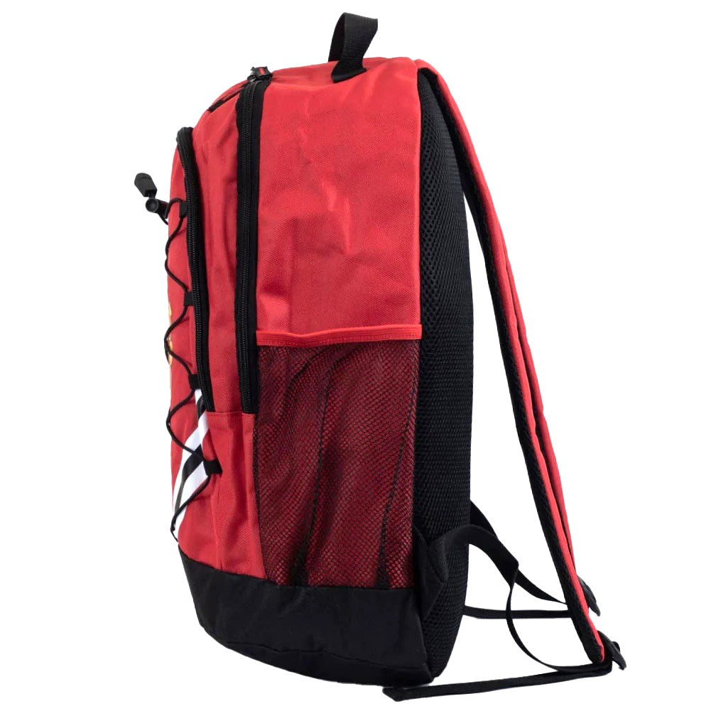 manchester united fc core stripe backpack