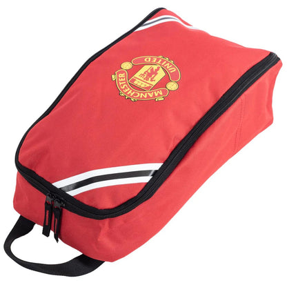 manchester united fc core stripe boot bag / shoe bag