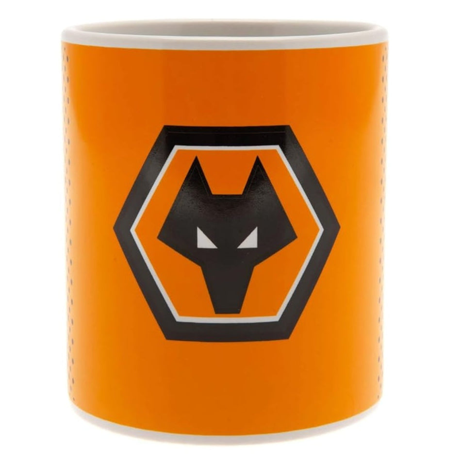 wolverhampton wanderers fc fade ceramic mug
