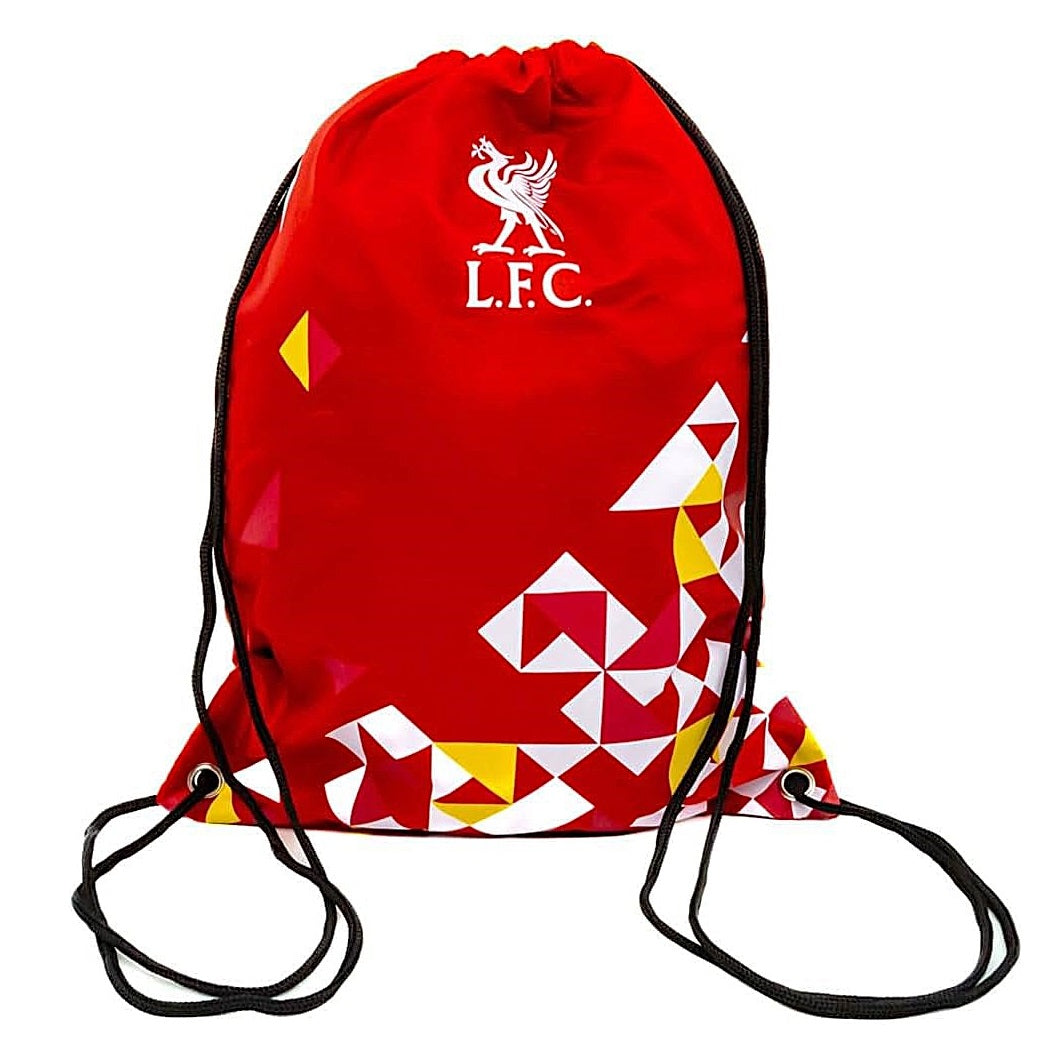 liverpool fc particle drawstring gym bag