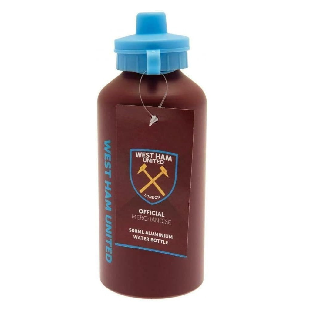 west ham united fc matt aluminium water bottle