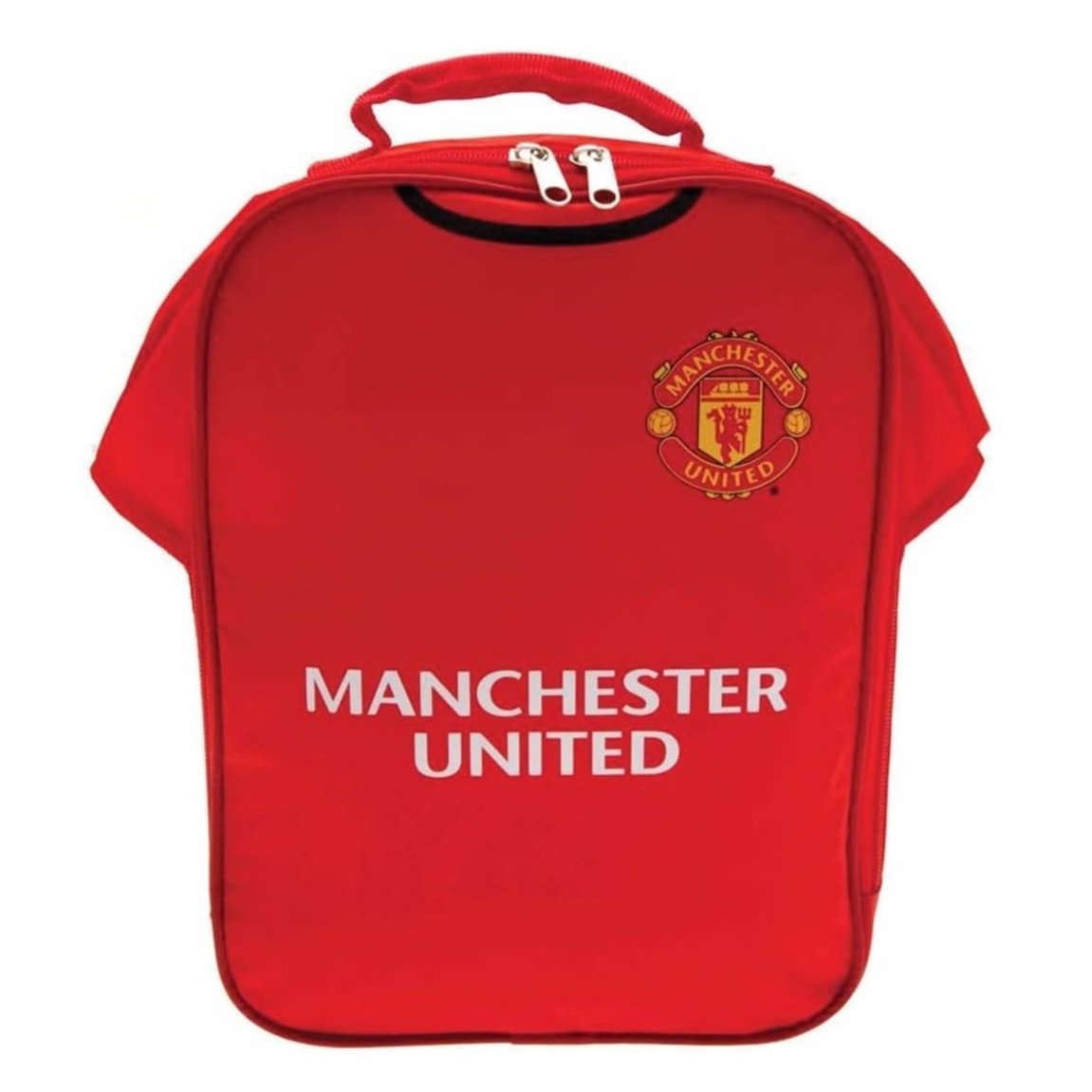 manchester united fc kit lunch bag