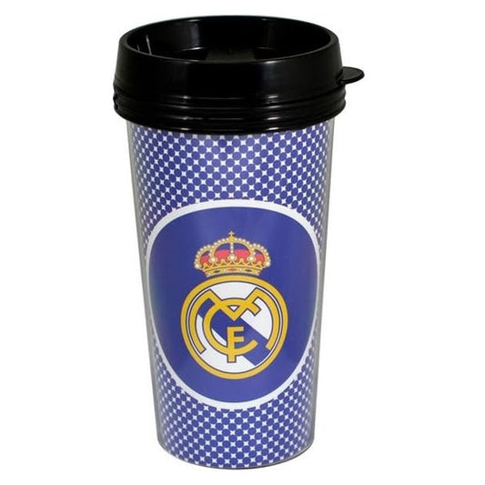 real madrid bullseye travel mug