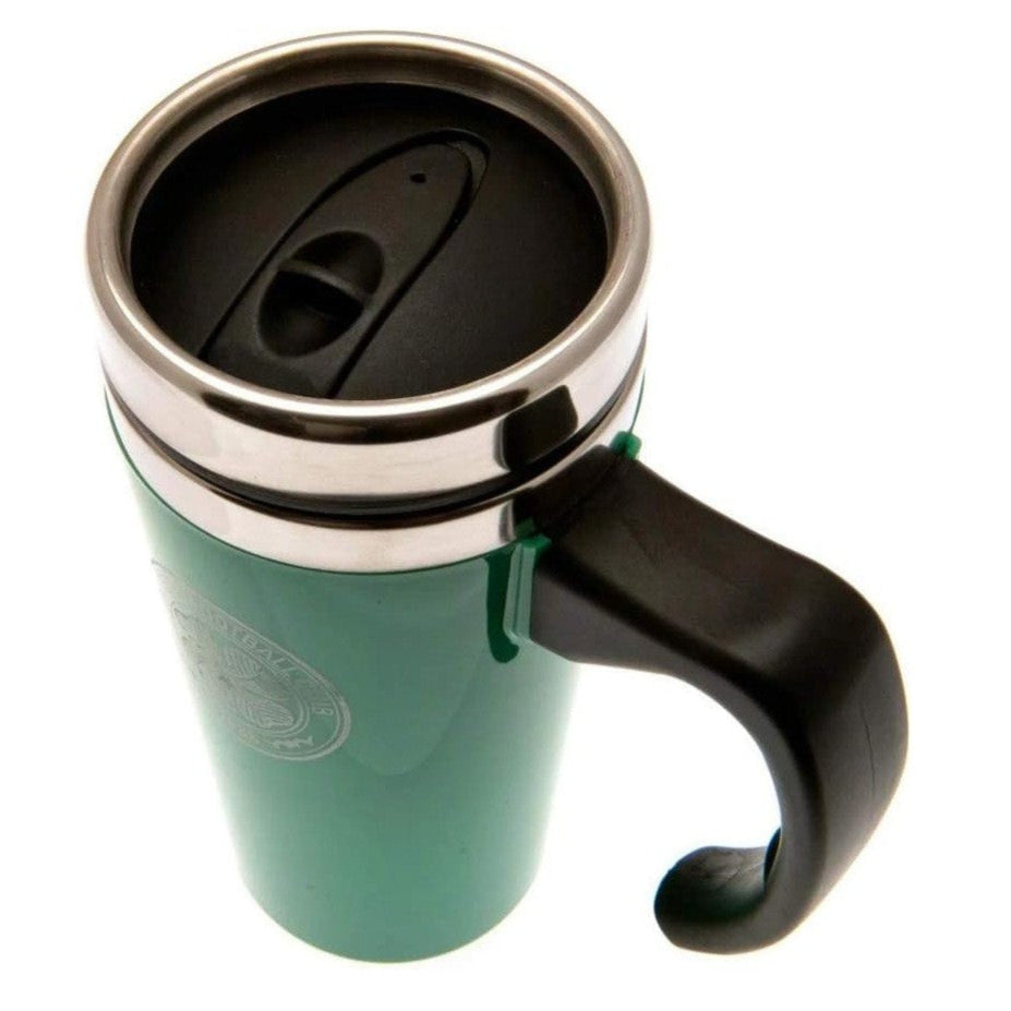 celtic fc handle travel mug