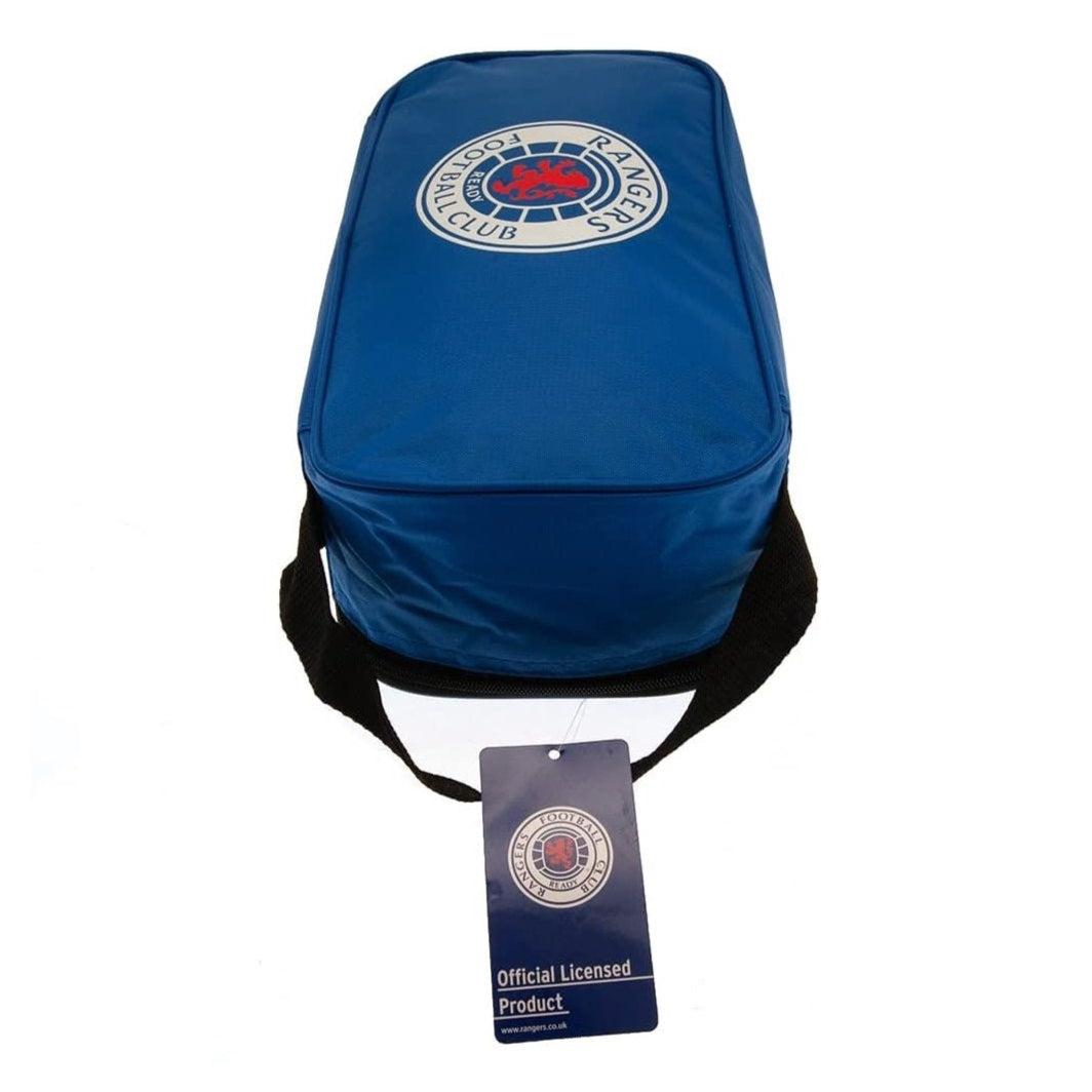 rangers fc foil print boot bag