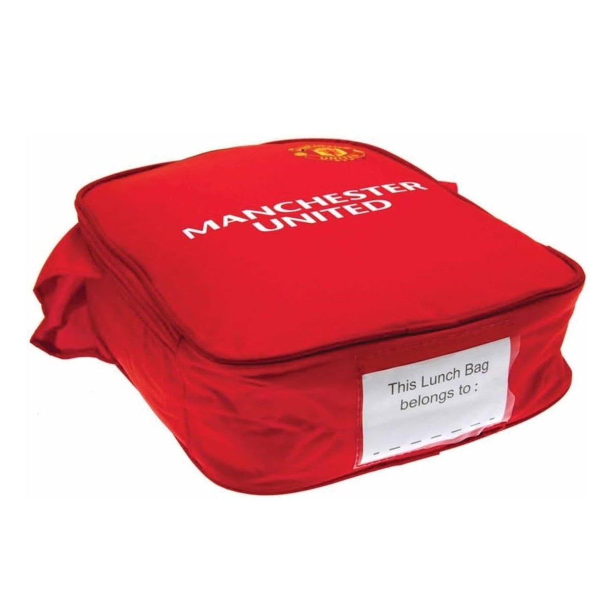 manchester united fc kit lunch bag