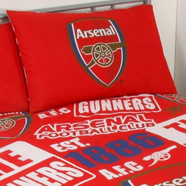Arsenal FC Patch Double Duvet Cover Set