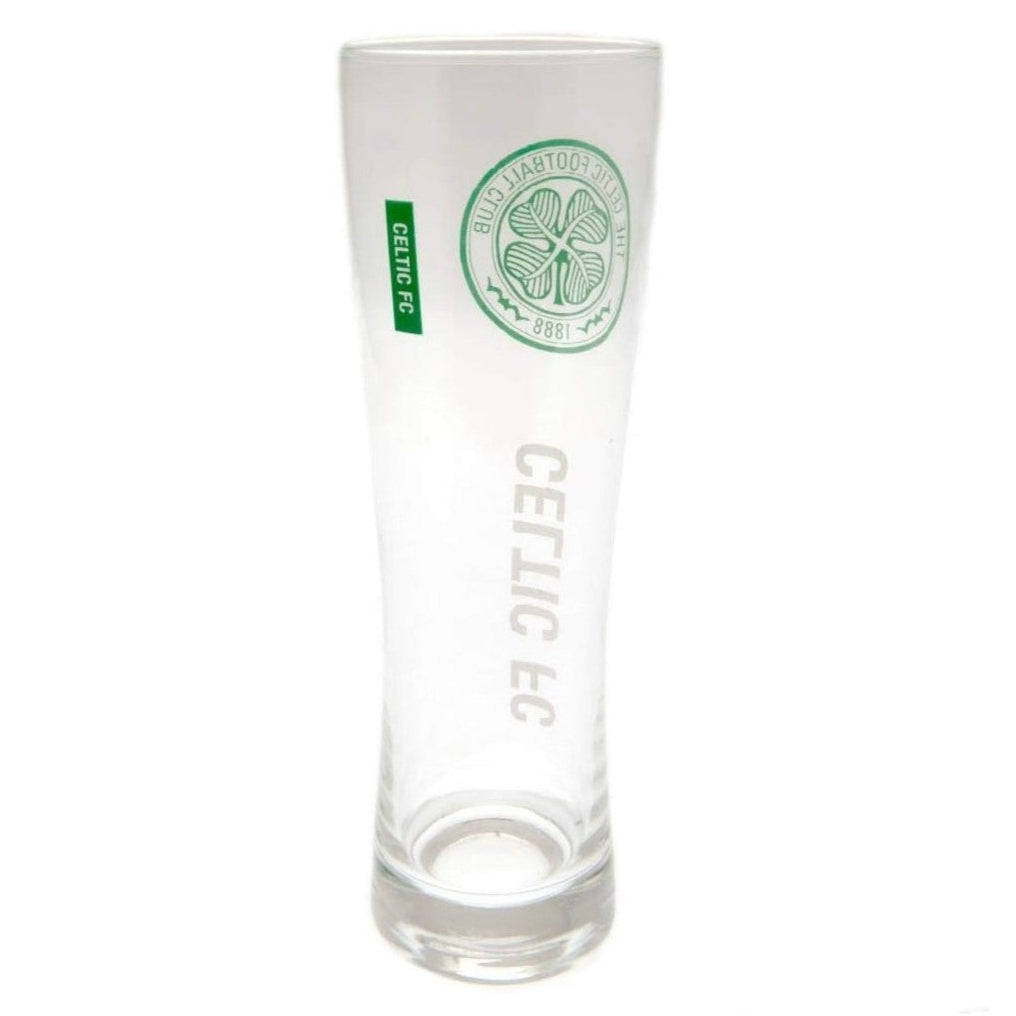 celtic fc tall slim pint glass