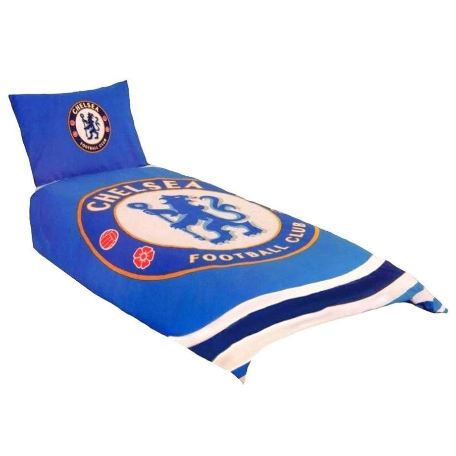 chelsea fc pulse single duvet cover set
