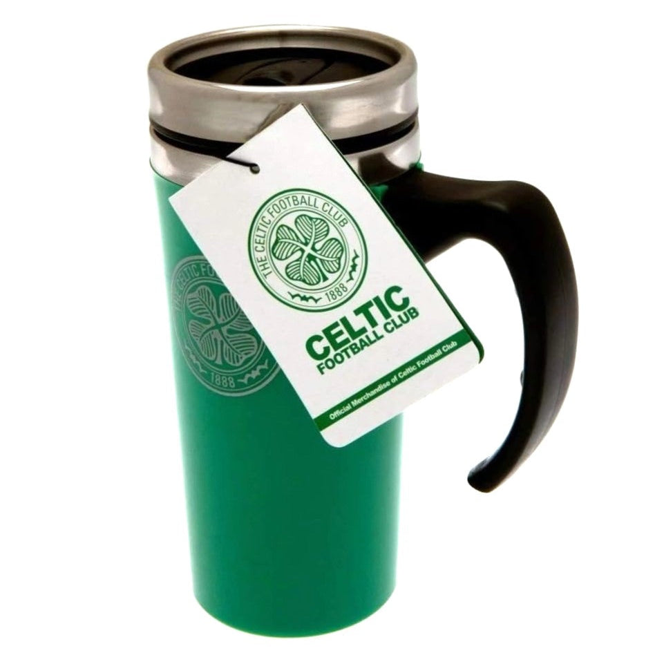 celtic fc handle travel mug