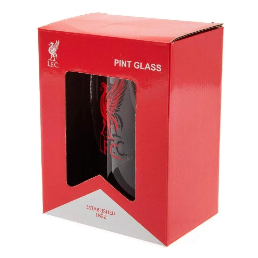 liverpool fc stein pint glass