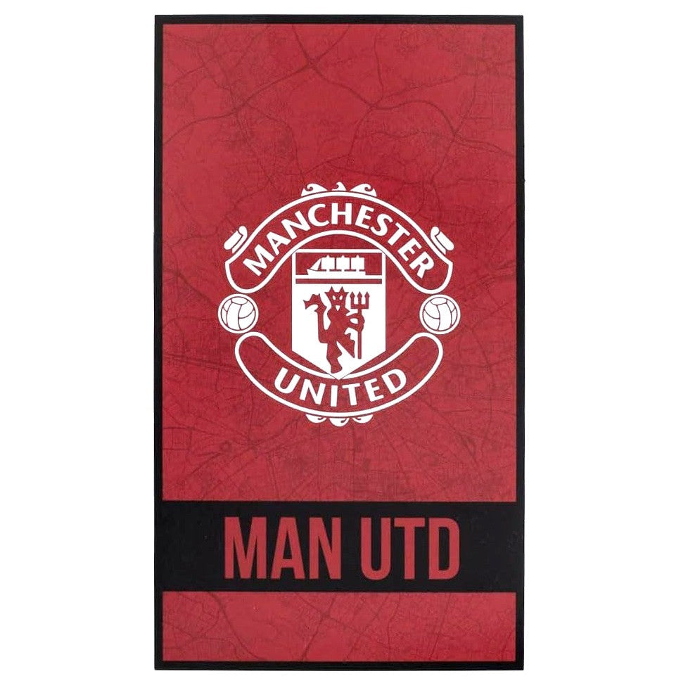 manchester united fc identity towel