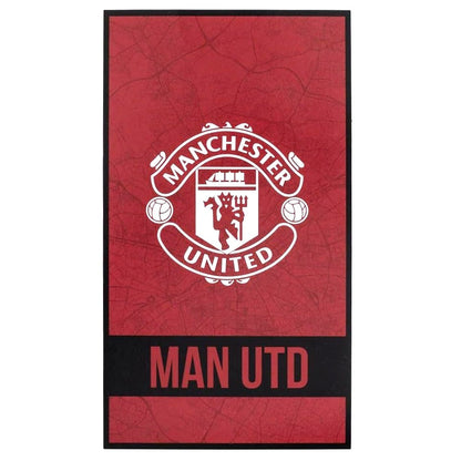 manchester united fc identity towel