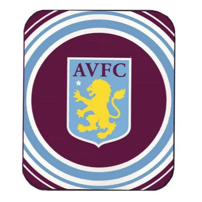aston villa fc pulse fleece blanket