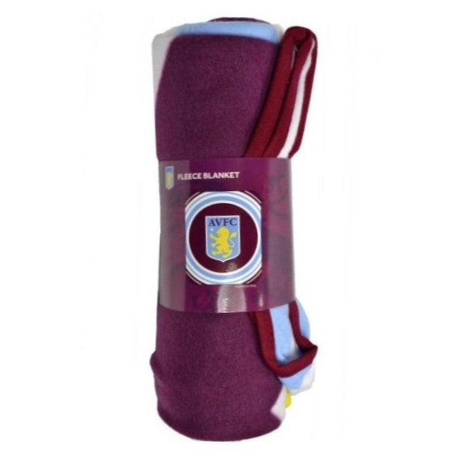 aston villa fc pulse fleece blanket