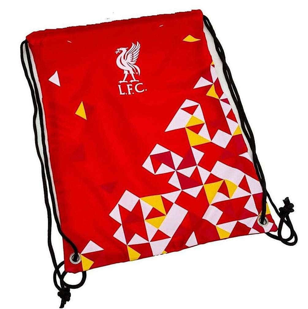liverpool fc particle drawstring gym bag