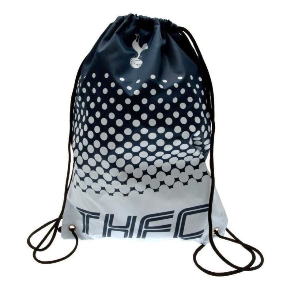 tottenham hotspur fc fade drawstring gym bag