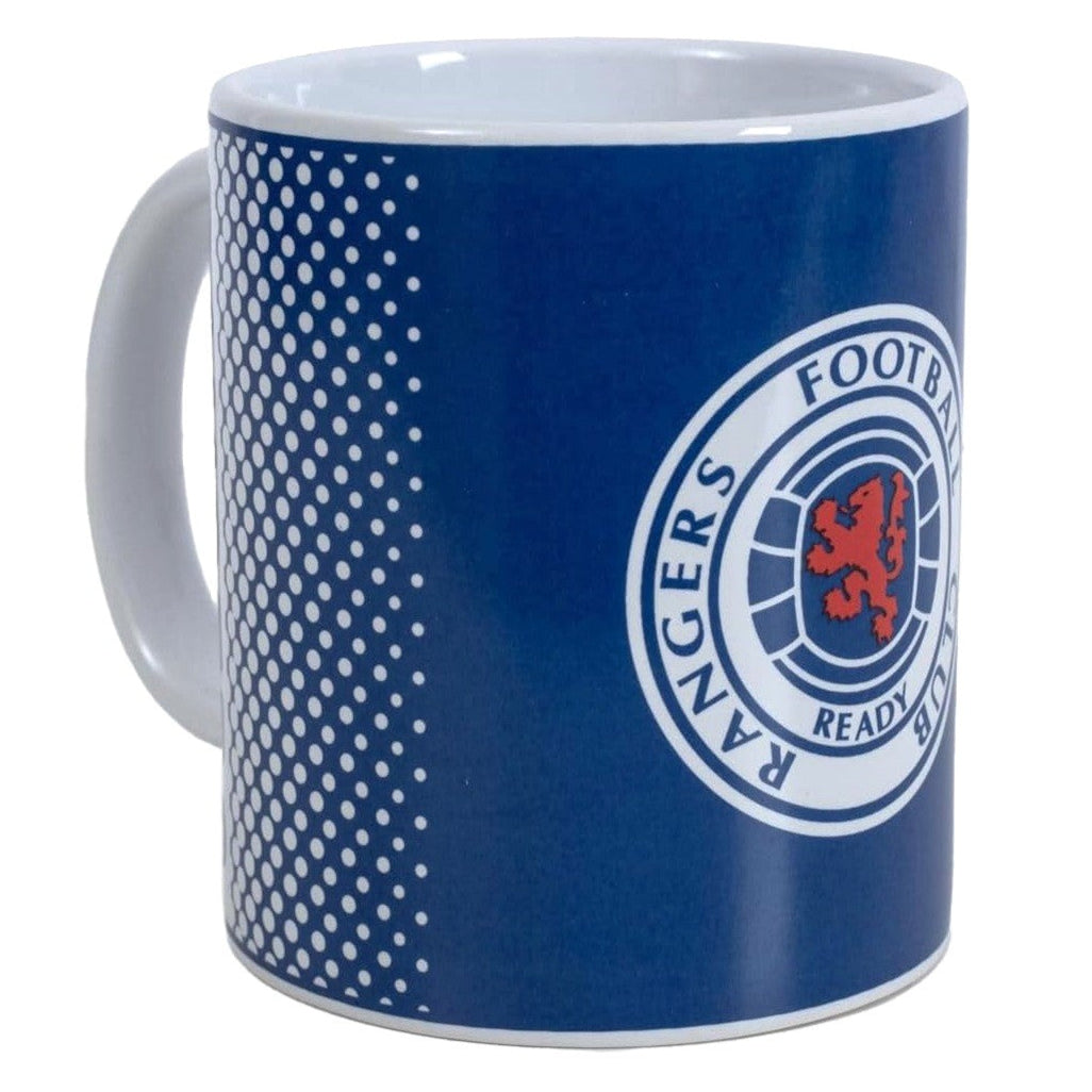 rangers fc fade ceramic mug