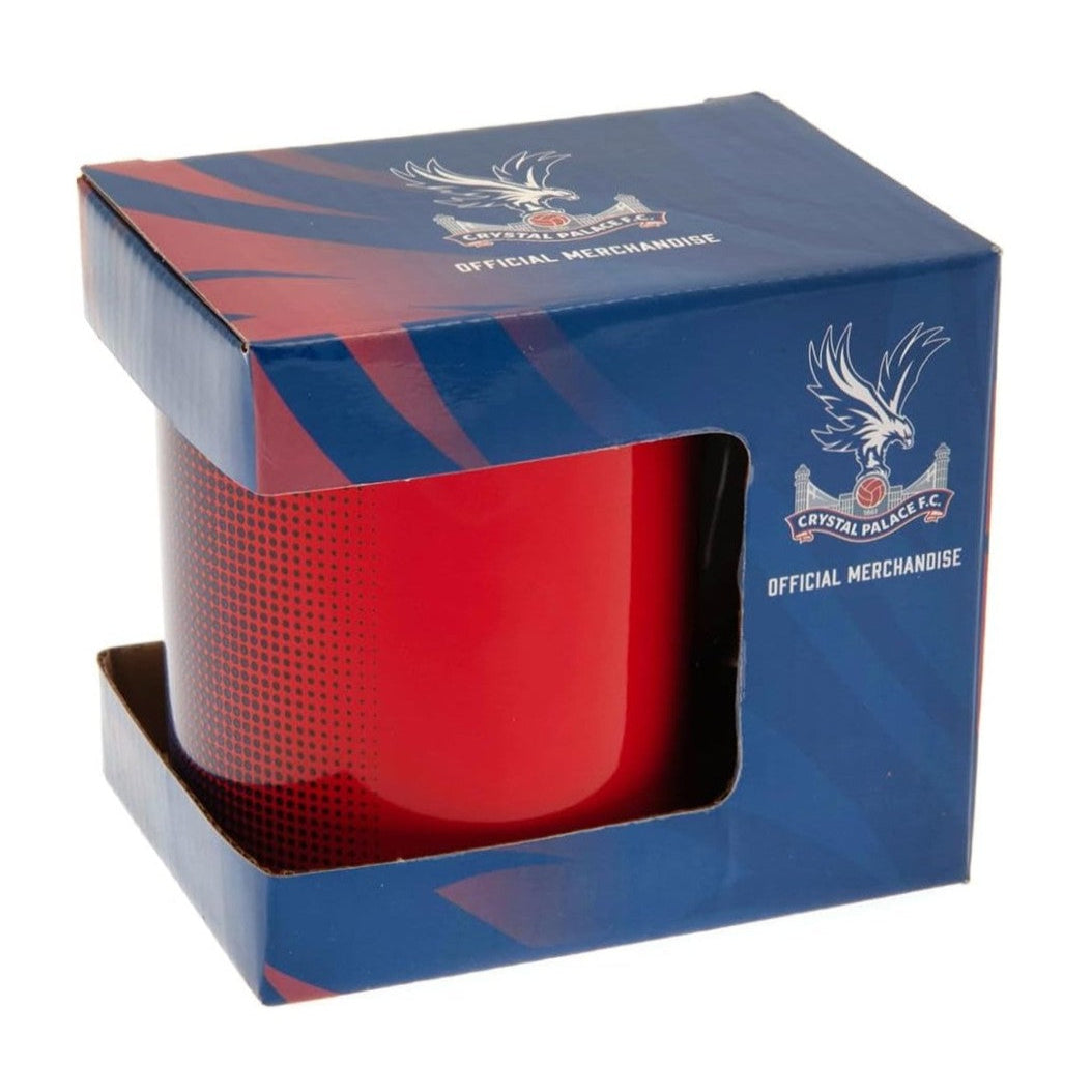 crystal palace fc halftone ceramic mug