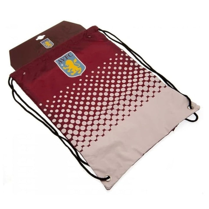 aston villa fc fade gym bag 