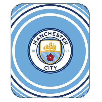 manchester city fc pulse fleece blanket