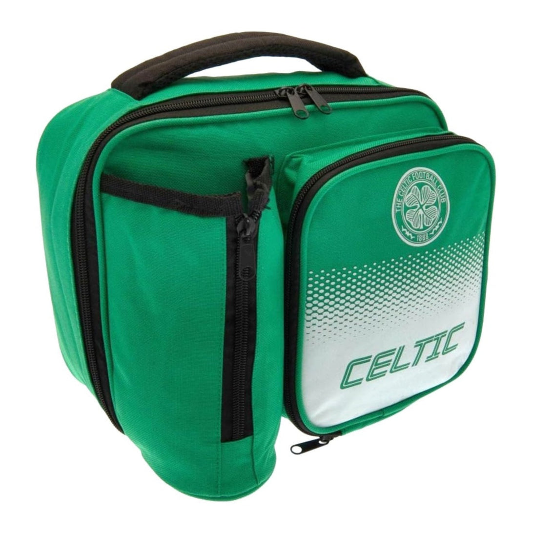 celtic fc fade lunch bag with bottle holder