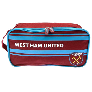 west ham united fc stripe boot bag