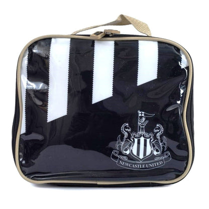 newcastle united fc stripe lunch bag
