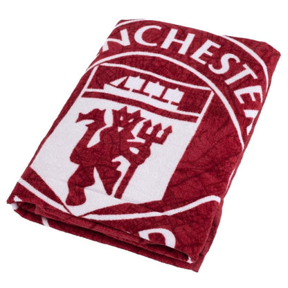 manchester united fc identity towel