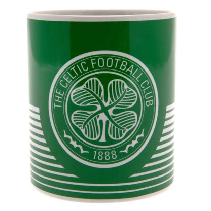 celtic fc linear ceramic mug