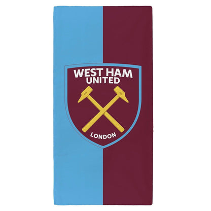 west ham united fc sky towel
