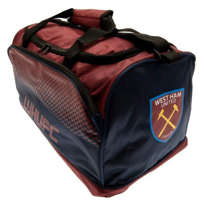 west ham united fade holdall bag