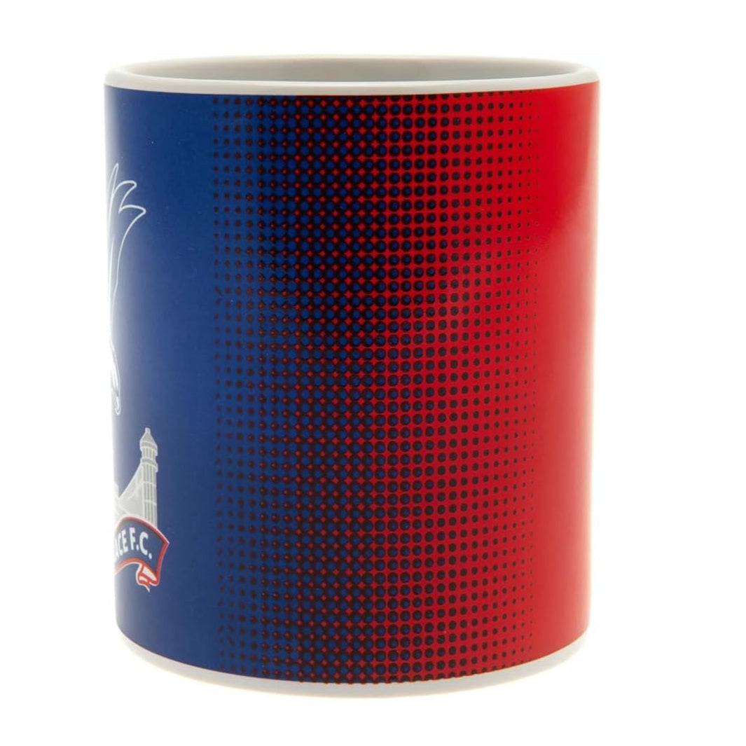 crystal palace fc halftone ceramic mug