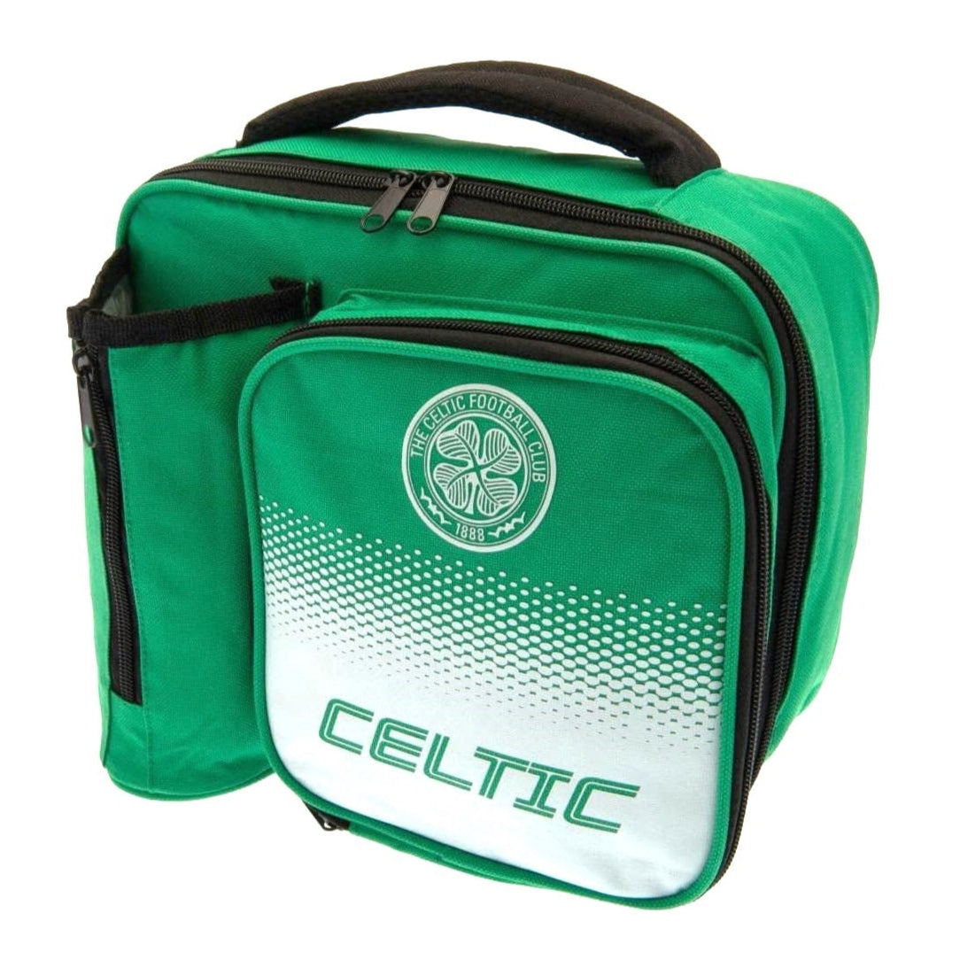 celtic fc fade lunch bag with bottle holder