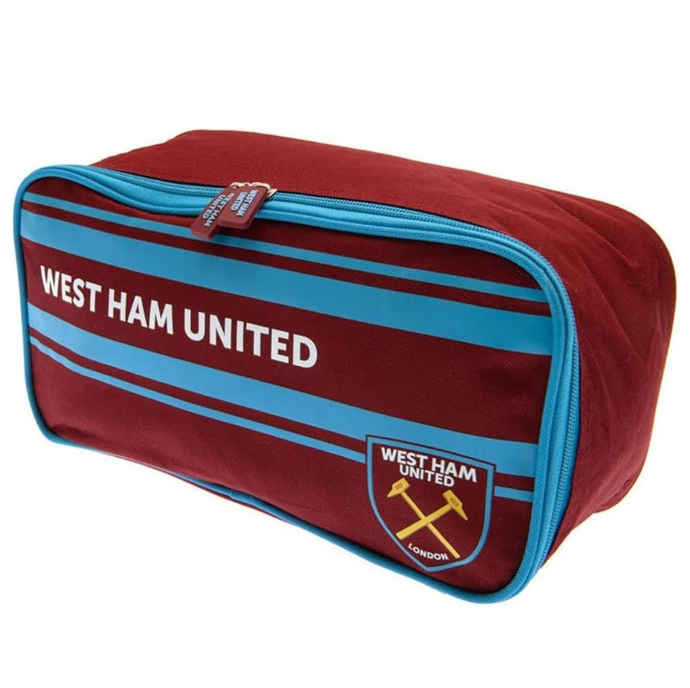 west ham united fc stripe boot bag