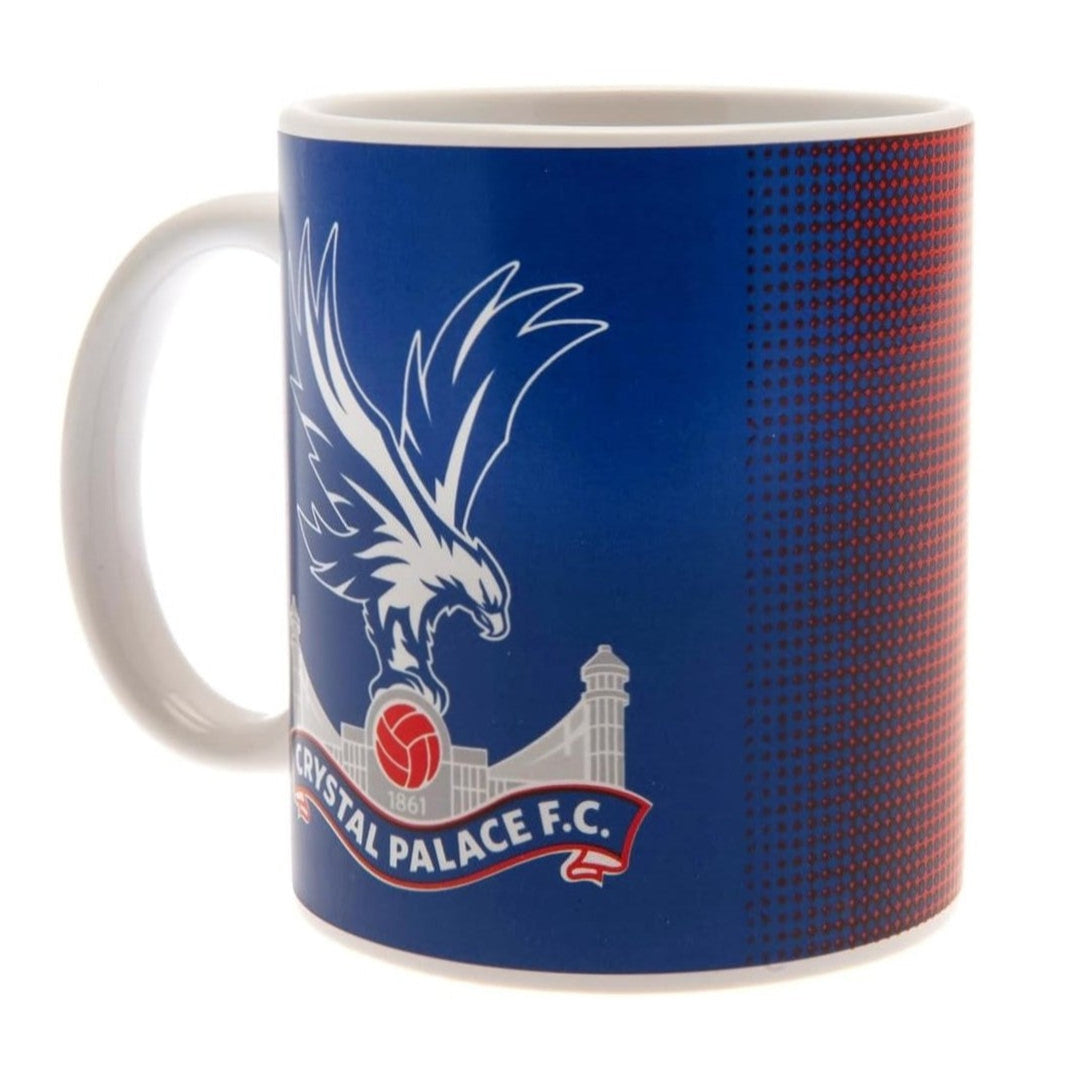 crystal palace fc halftone ceramic mug