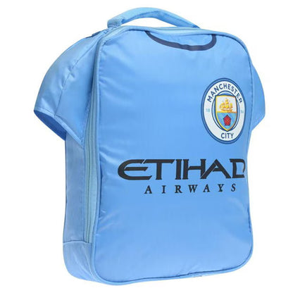 manchester city fc kit lunch bag