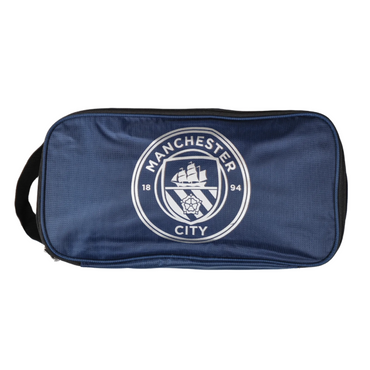 manchester city fc coloured boot bag / shoe bag
