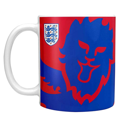 england fa national football team three lions ceramic mug