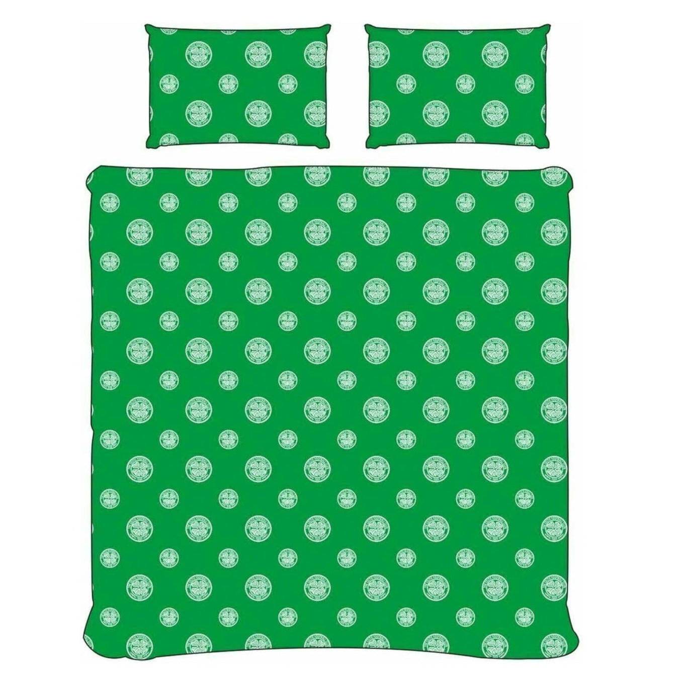 celtic fc pulse double duvet cover set